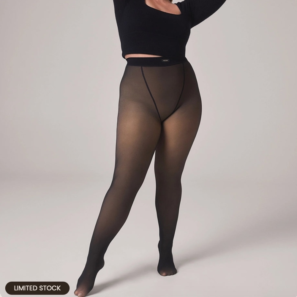 Toast Fleece-Lined Tights